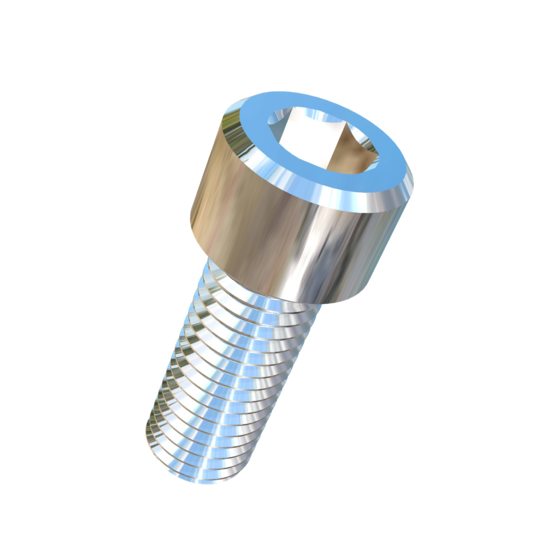 Titanium 1/4-28 X 5/8 UNF Socket Head Allied Titanium Machine Screw